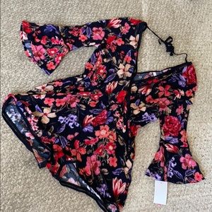 Floral Xhilaration romper